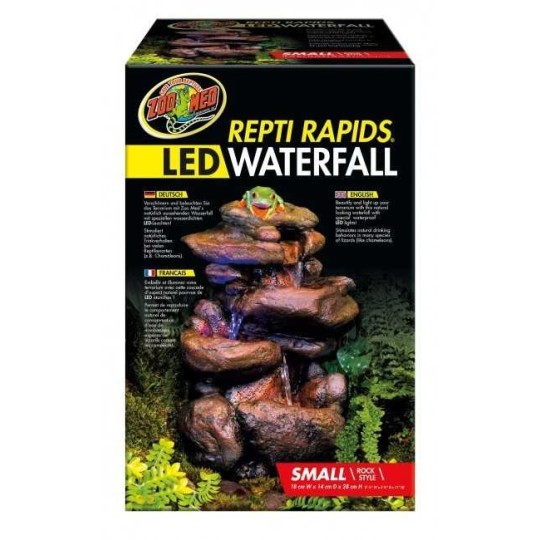 ReptiRapids LED Waterfall (Small Rock) 