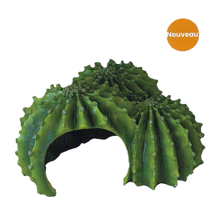 cachette pour serpent en forme de cactus triple de repto r5100325 (3944),cachette pour reptile en forme de cactus triple de rept