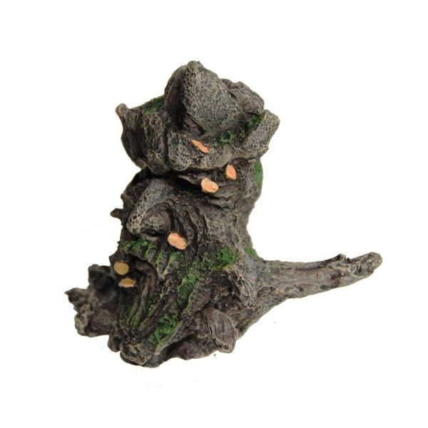 decoration pour reptile ent stump