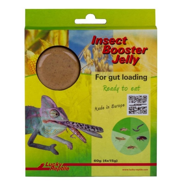 insect booster jelly 4x 15g de lucky reptile  (2633)