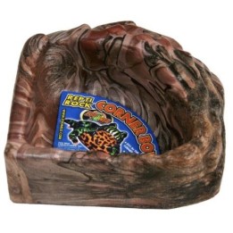 Gamelle d’angle Zoo Med Repti Rock Corner Bowl