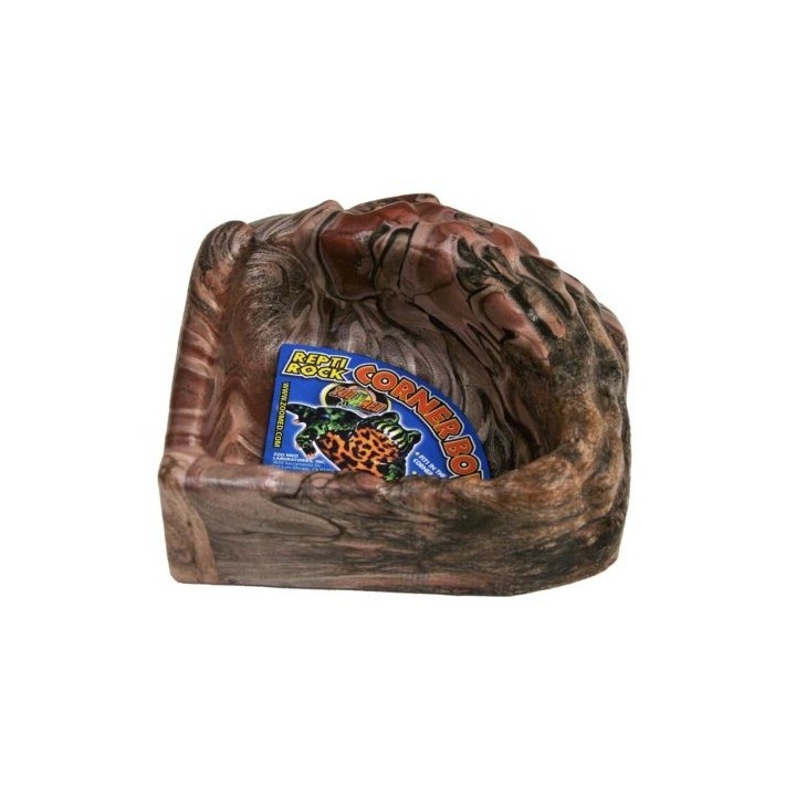 Gamelle d’angle Zoo Med Repti Rock Corner Bowl Small KB-20E