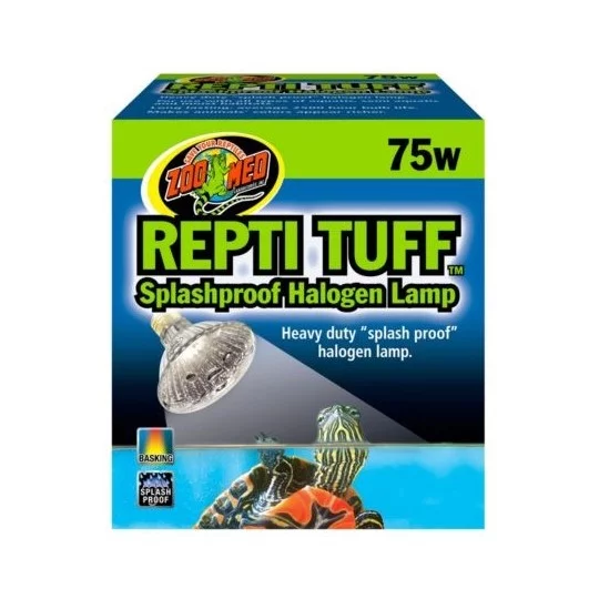 Lampe chauffante Turtle Tuff Halogen Lamp (Splashproof) Zoo-med pour reptile en terrarium