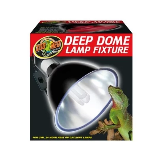 Repti Deep Dome Lamp Fixture (max 160w)_Zoo-med