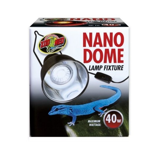 Supports & Dômes pour ampoule Nano Dome Lamp Fixture de la marque ZooMed_ref: LF-35E