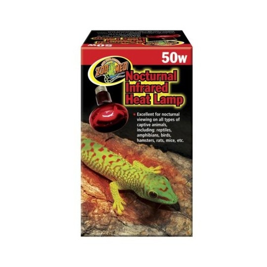 Ampoules chauffantes Red Infrared Heat Lamp   de la marque ZooMed_ref: RS-50E