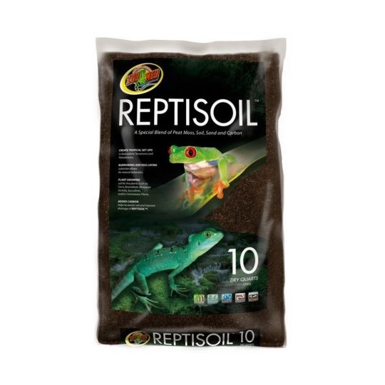 Substrats Végétal pour terrariums ReptiSoil 4.4liters  de la marque ZooMed_ref: RSS-4E