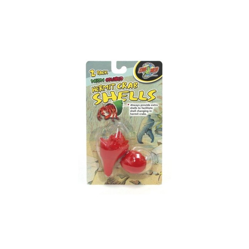Hermit Crab Neon Shells 2 Pack 