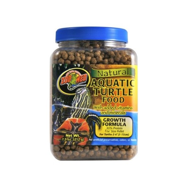natural aquatic turtle food - growth formula de zoomed zm-51be