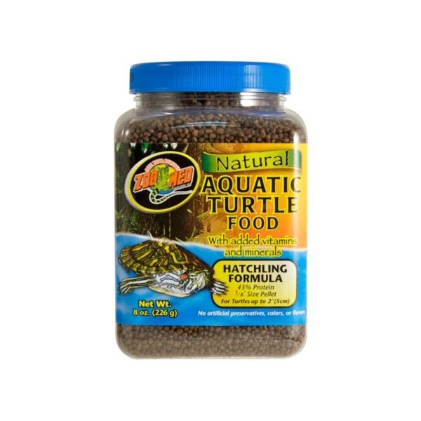 natural aquatic turtle food - hatchling (micro pellet) de zoomed zm-56e