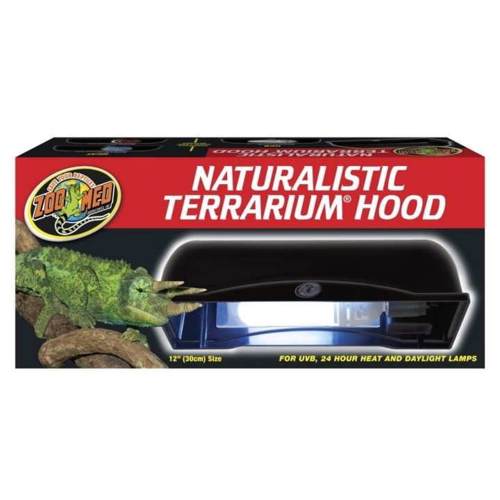 rampe d'eclairage naturalistic terrarium hood 30cm 1x60w de zoomed lf-50e (3134),rampe d'eclairage naturalistic terrarium hood 3