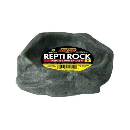 Gamelles Repti Rock Water Dish (4.5 x 4 x 1") de la marque ZooMed_ref: WD-10E