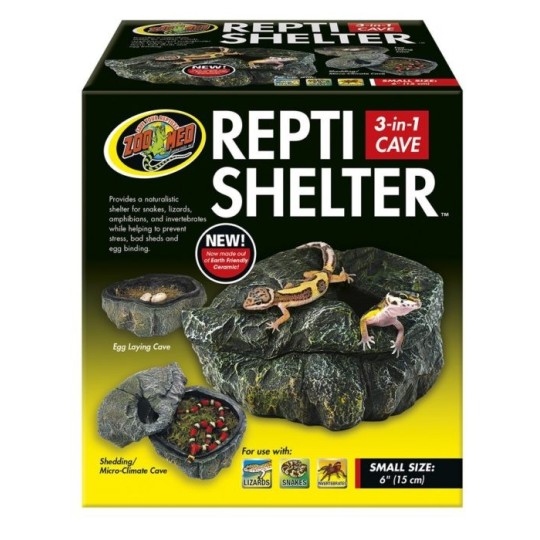 Repti Shelter 3 in 1 Cave 