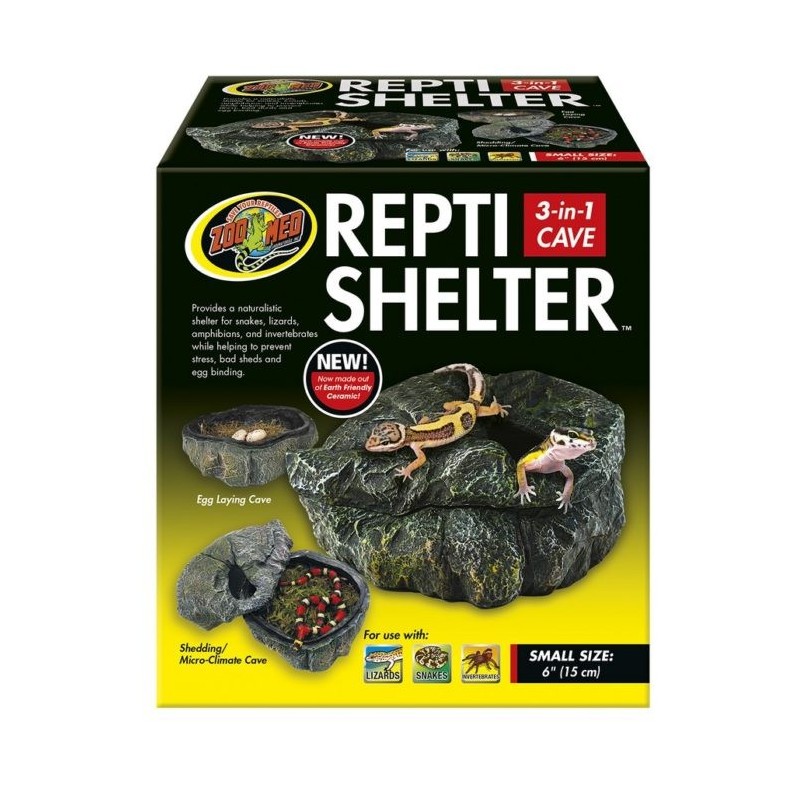 Repti Shelter 3 in 1 Cave 
