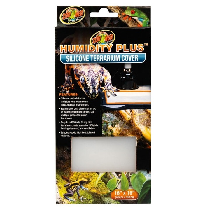 film en silicone pour couvrir les terrarium grillagés, humidity plusde zoomed silicone terrarium coverNT-SC (4100)
