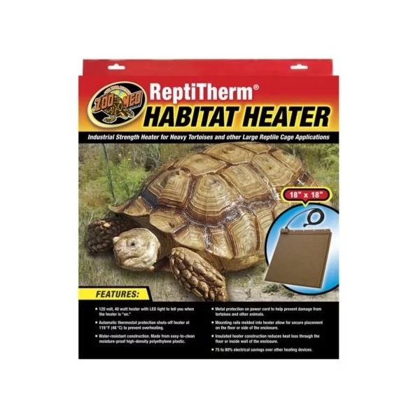 Plafonds Chauffants ReptiHabitat Heater 38W/46x46cm de la marque ZooMed_ref: RH-20E