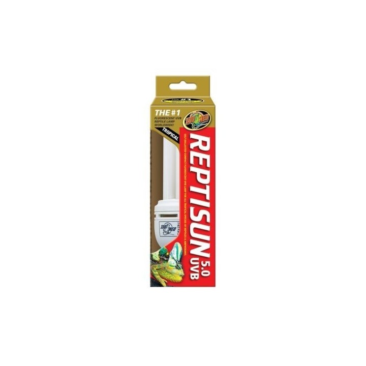 Ampoule compact UVB-UVA ReptiSun 5.0 Fluorescent – 26W