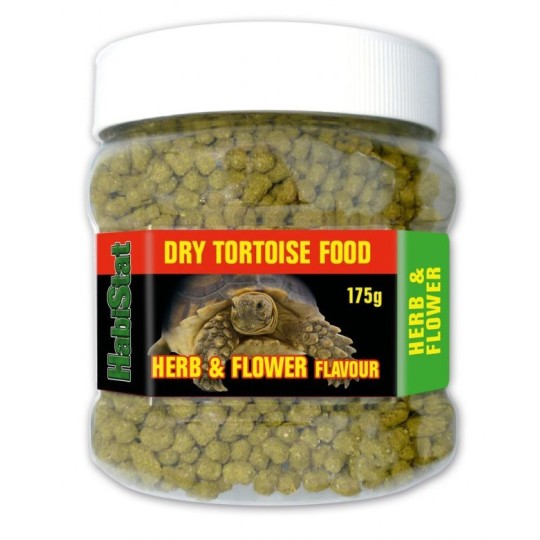 Croquettes pour reptiles  Tortoise Food Fruit & Flower de la marque Habistat_ref: HSTFF200