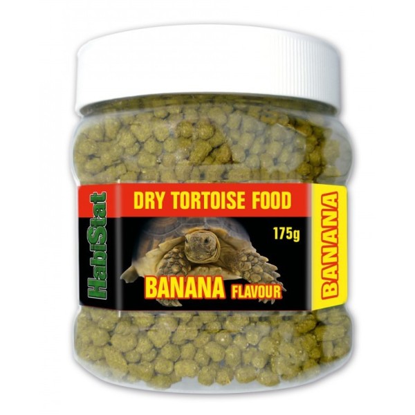 Croquettes pour reptiles Tortoise Food Banana de la marque Habistat_ref: HSTFB200