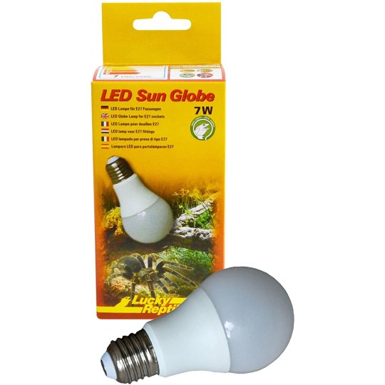 Eclairages LED LED Sun Globe 7W   de la marque Lucky reptile_ref: LS-G7