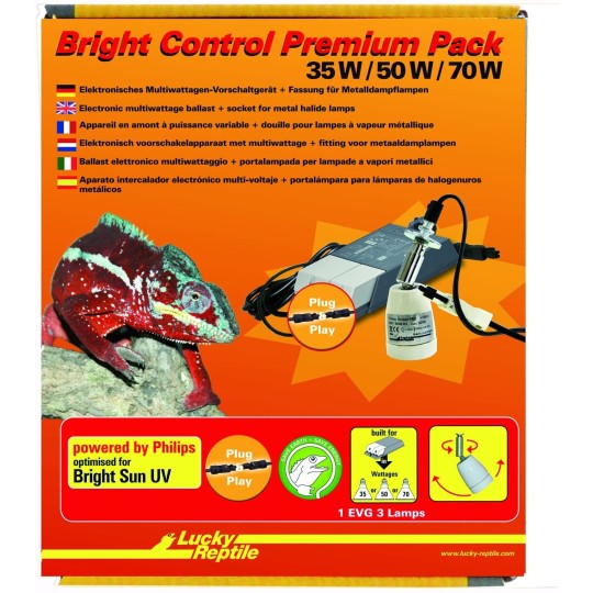 Ballasts Bright Control Premium Pack de la marque Lucky reptile_ref: BCPP-1