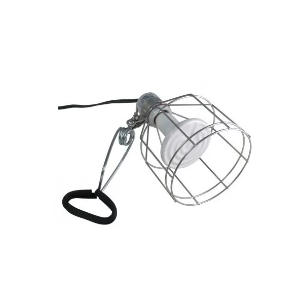 Supports & Dômes pour ampoule Wire Cage Clamp Lamp (max 150w) de la marque ZooMed_ref: LF-10EC