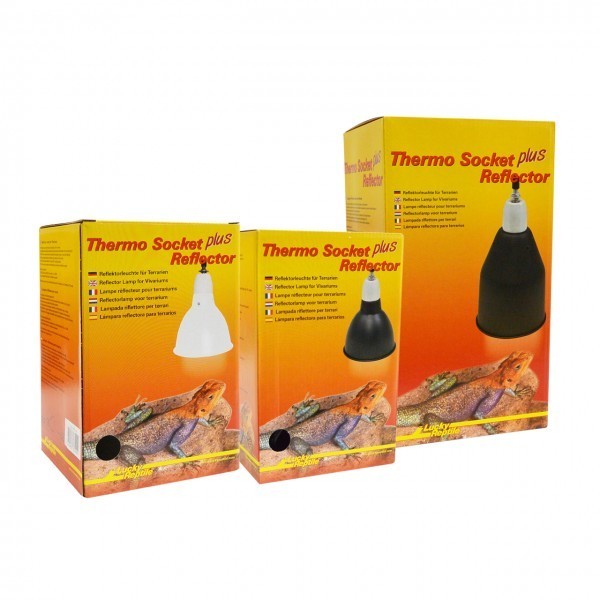 dome d eclairage douille ceramique + reflector petit "blanc" de lucky reptile 