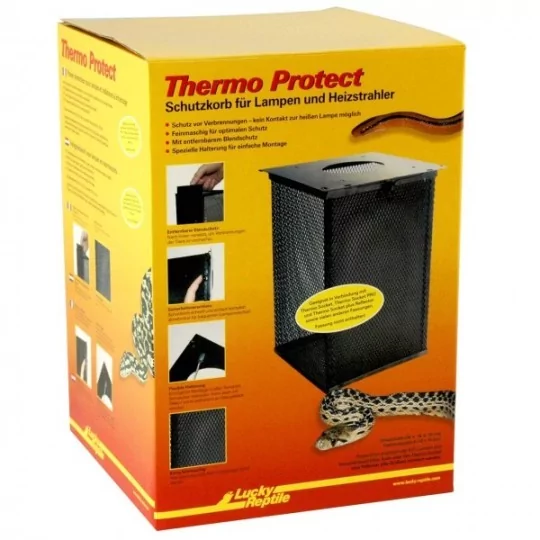 protection d ampoule pour serpentthermo protect - petit panier 12x16cm de lucky reptile 