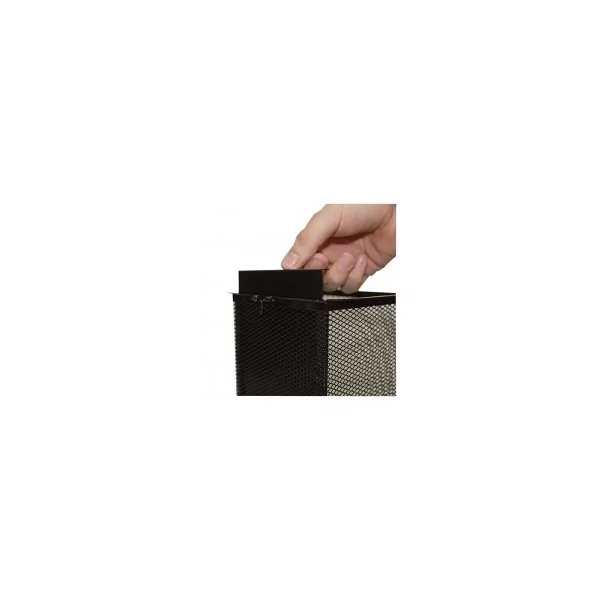 cage de protection d'ampoule thermo protect - petit panier 12x16cm de lucky reptile