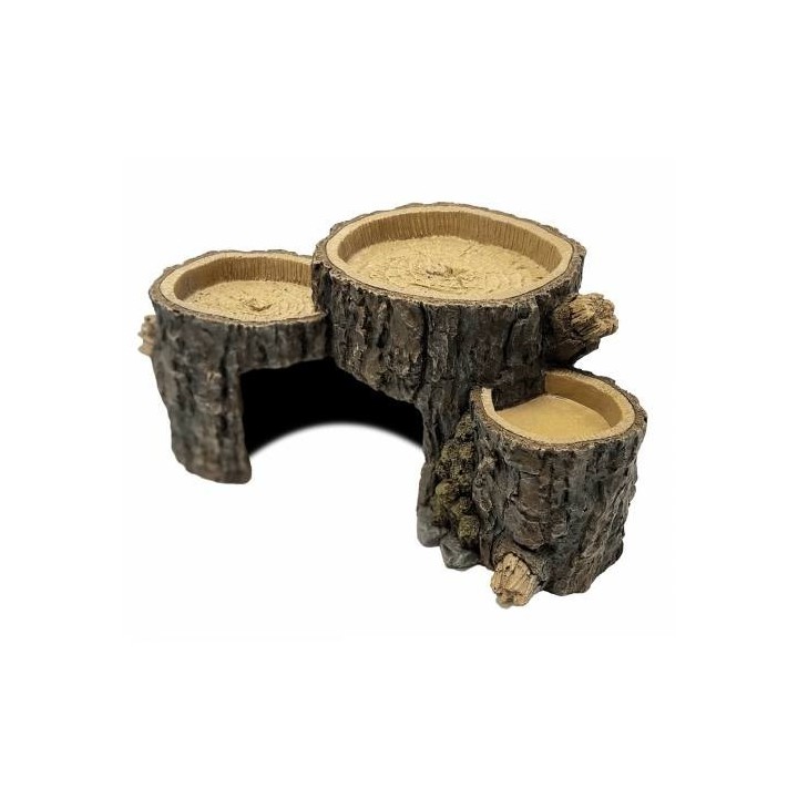 cachette triple souche pour reptile de repto r5100110 (3416)