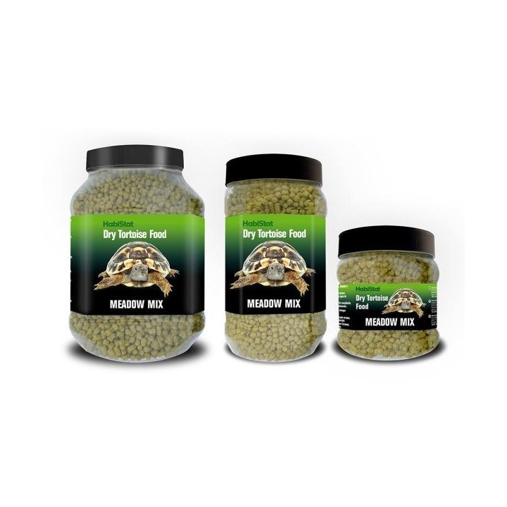 Croquettes pour tortue Habistat Tortoise Food Meadow Mix – 400g