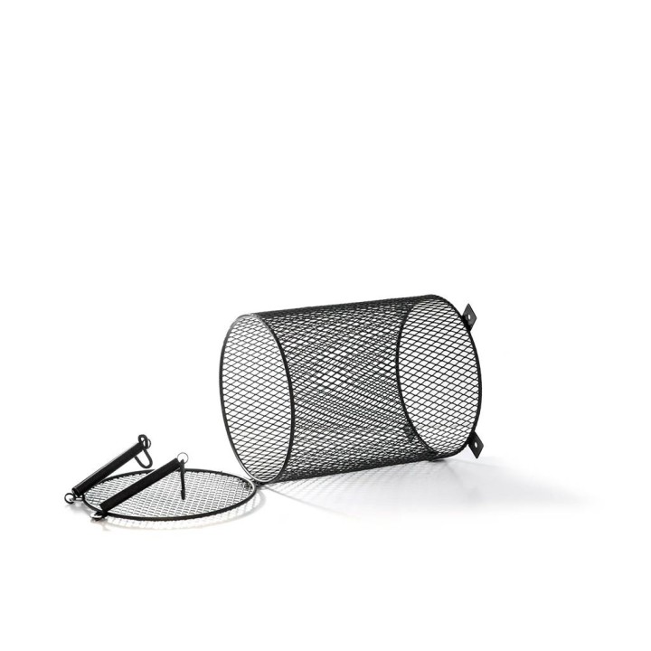 cage de protection ronde pour ampoule chauffante en terrarium 12x16cm de habistat r3100280 (3535),cage de protection ronde pour