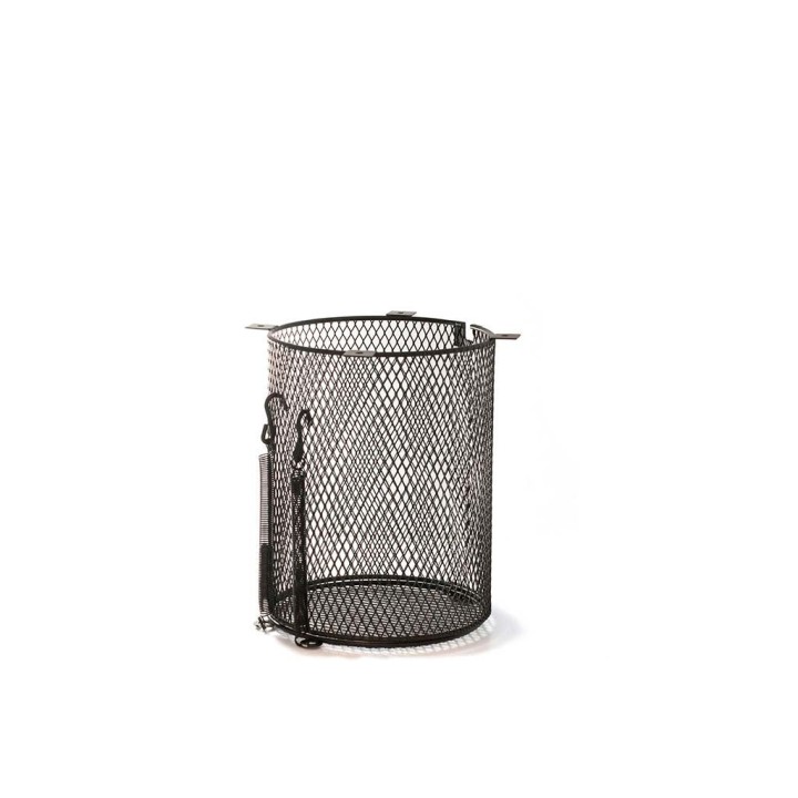 cage de protection ronde pour ampoule chauffante en terrarium 12x16cm de habistat r3100280 (3535),cage de protection ronde pour