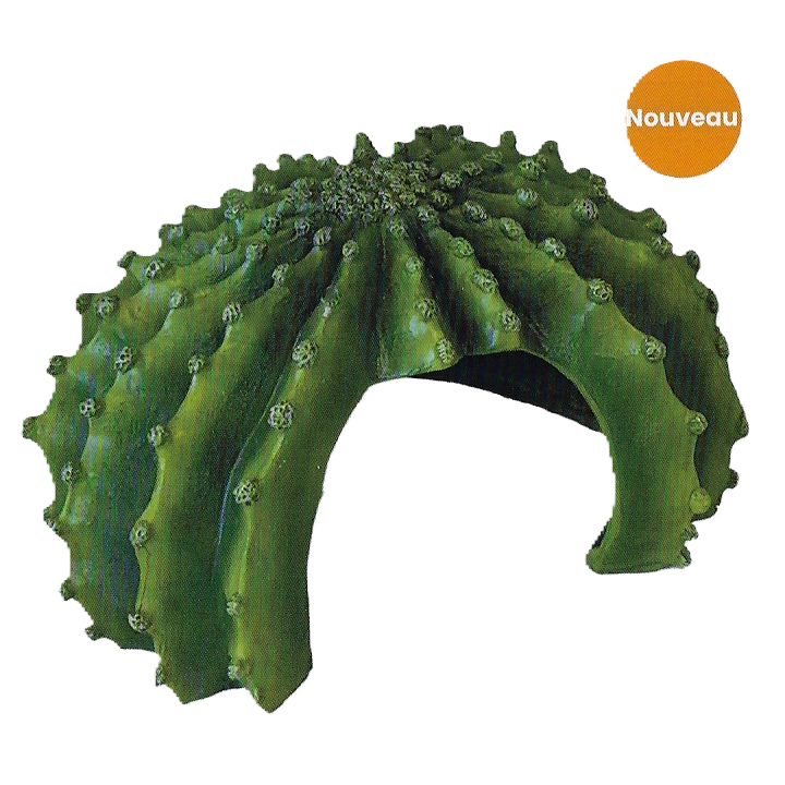 cachette pour terrarium en imitation de cactus xl de repto r5100330 (3943),cachette pour reptile en forme de cactus xl de repto