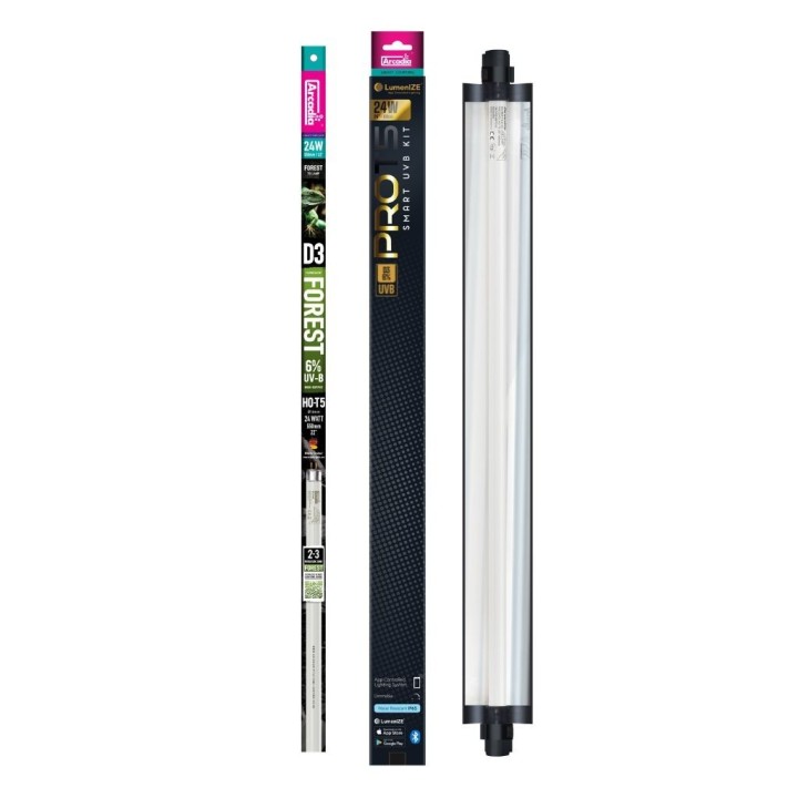 Rampe UV LumenIZE Pro T5 UVB Kit, D3 Forest, 6% UV-B – 39W