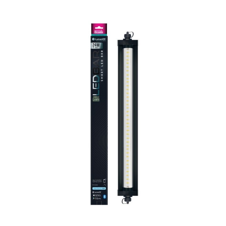 Rampe LED LumenIZE Jungle Dawn LED Bar Arcadia pour terrarium – 47cm - 24W