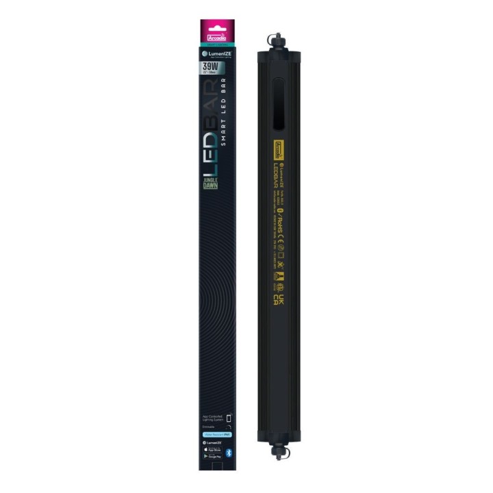 Rampe LED LumenIZE Jungle Dawn LED Bar Arcadia pour terrarium – 87cm - 54W