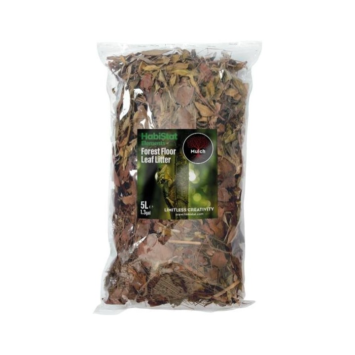 Mélange de feuille pour sol de terrarium Habistat 5L (4184)
