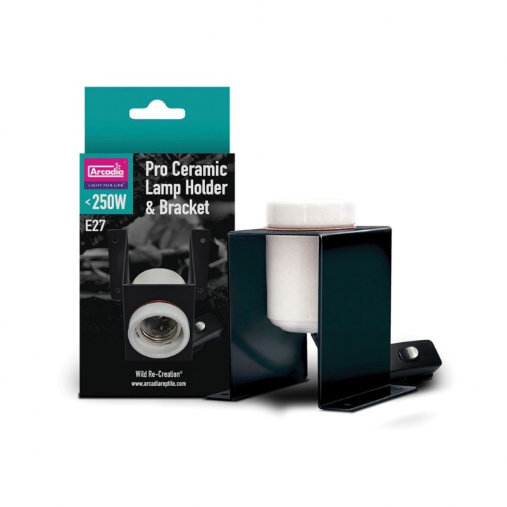 douille ceramique pour terrarium pro ceramic lamp holder et bracket arcadia de arcadia r2100195 (1947),douille ceramique pour te
