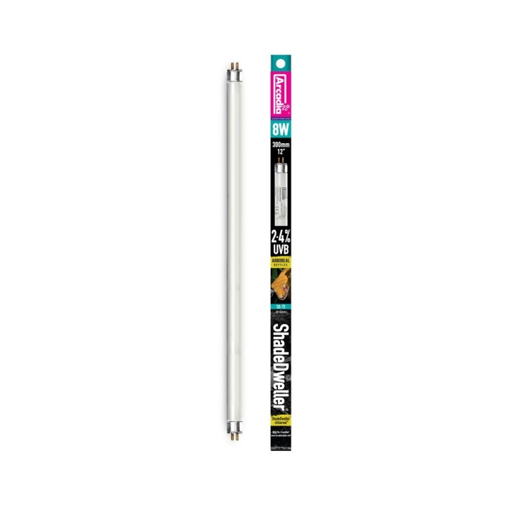 tube t5 uvb neon fluorescent arcadia shadedweller 2.5% uvb - 14 watt de arcadia r2100475 (3295),tube t5 uvb neon fluorescent arc