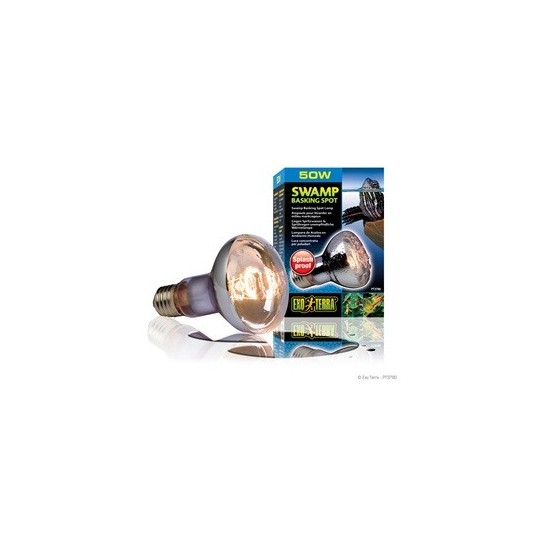 Ampoules chauffantes Swamp Glo Splash & Mist Resistant Basking Spot Lamp   ExoTerra de la marque Exo-Terra_ref: PT3781