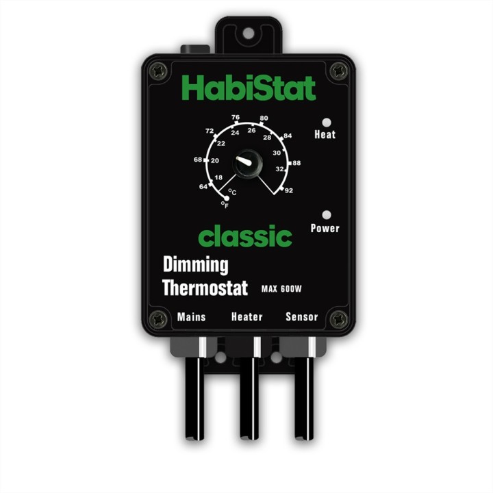 Thermostat Habistat Dimming pour terrariumCouleur:NoirR3100205