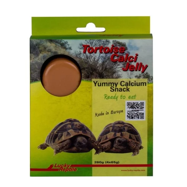 Tortoise Calci Jelly 4x 65g_Lucky reptile