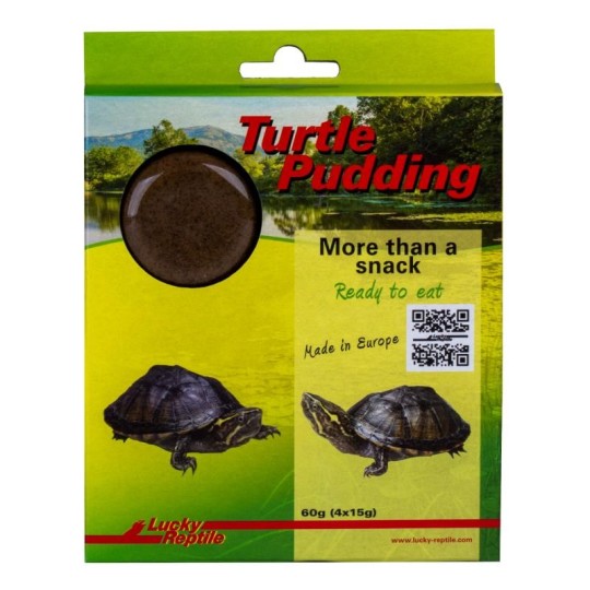 Poudres pour Geckos & Phelsumas Turtle Pudding 4x 15g de la marque Lucky reptile_ref: SFJ-61
