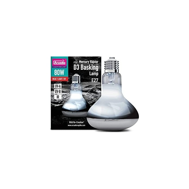 Ampoules UVB-UVA autoballastée Arcadia Basking UVpuissance:160WR2100265
