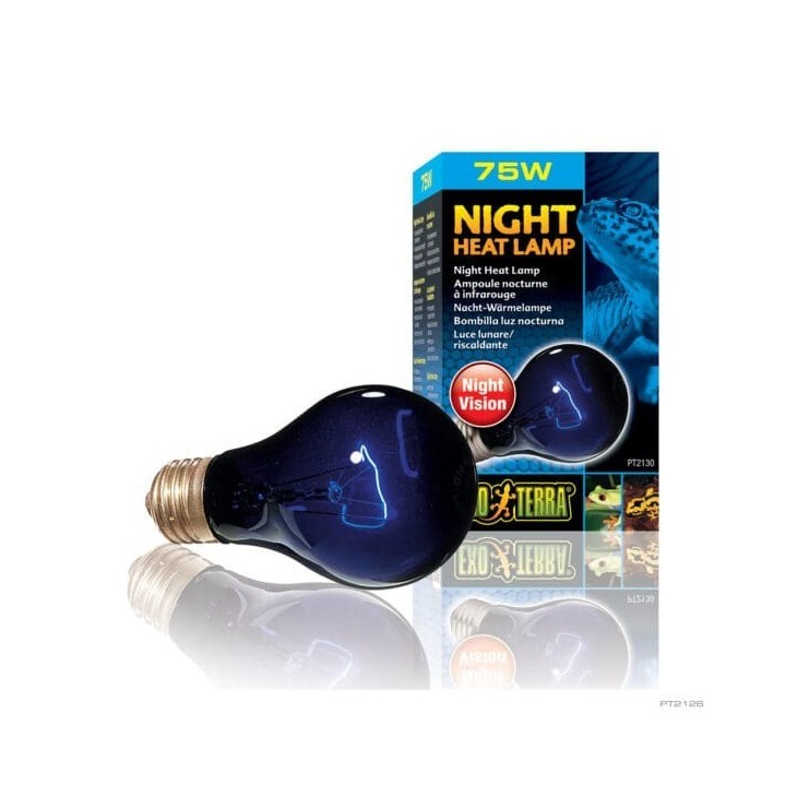 Lampes chauffantes Night Heat Lamp (Night vision)puissance:75WPT2058
