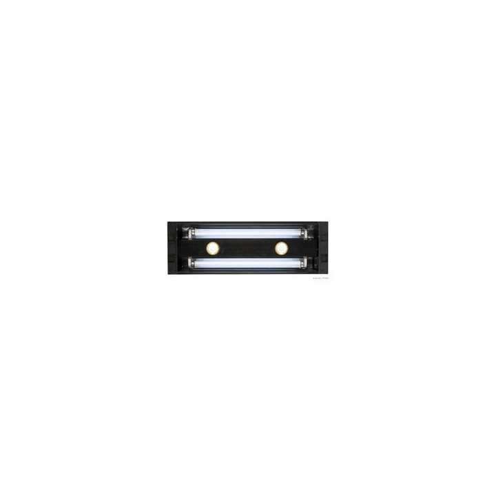 Rampes d'éclairage Dual Top UVB Light et Basking Spot Fixture T8 Dimension:60x9x20cmPT2230