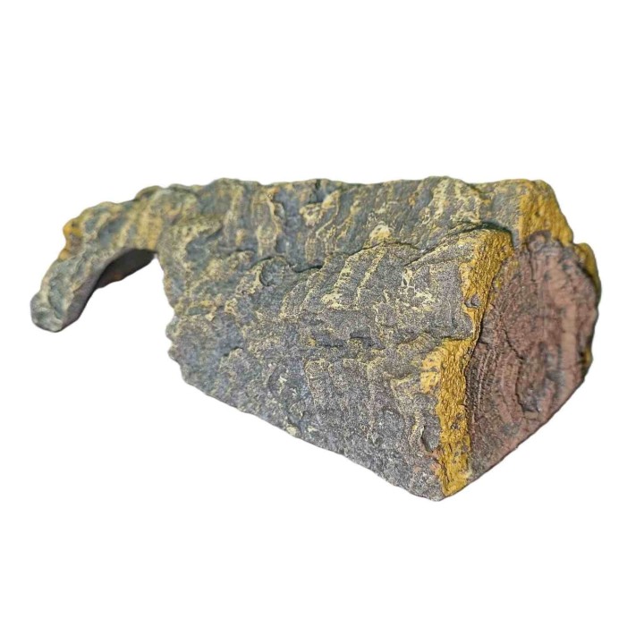 Cachette imitation Bois pour reptileDimension:small 15x8x5cmC1WL