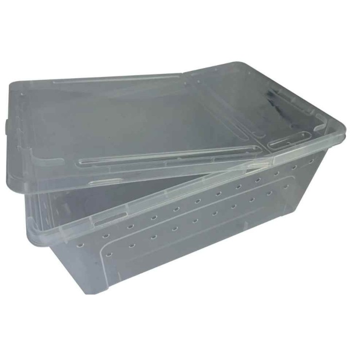 Boite d'élevage et de transport pour reptile différentes tailles – 32X22X15CM