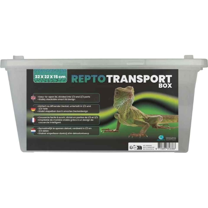 Boite d'élevage et de transport pour reptile différentes tailles – 37X24X16CM